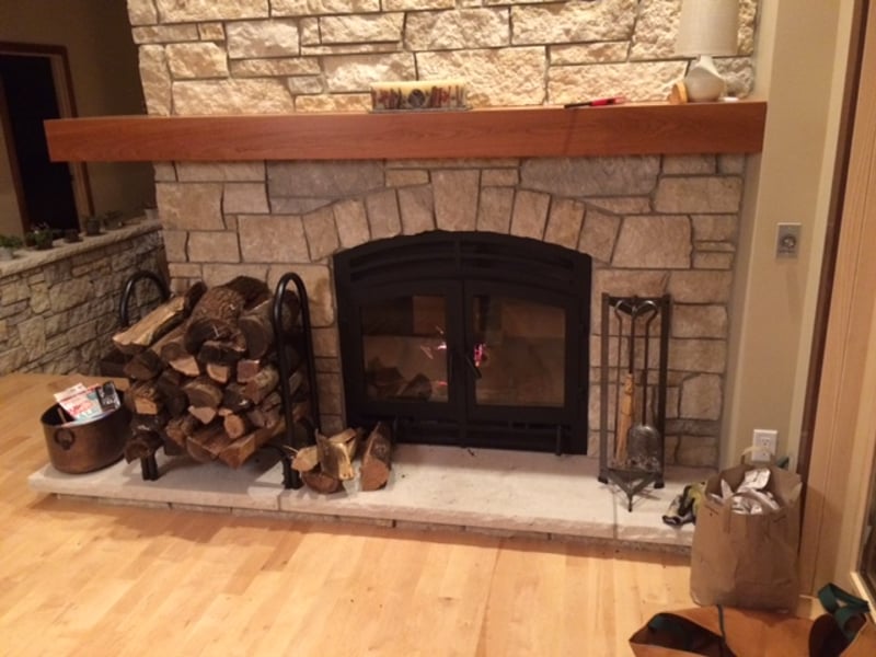 See-Through Wood Fireplaces preview 13